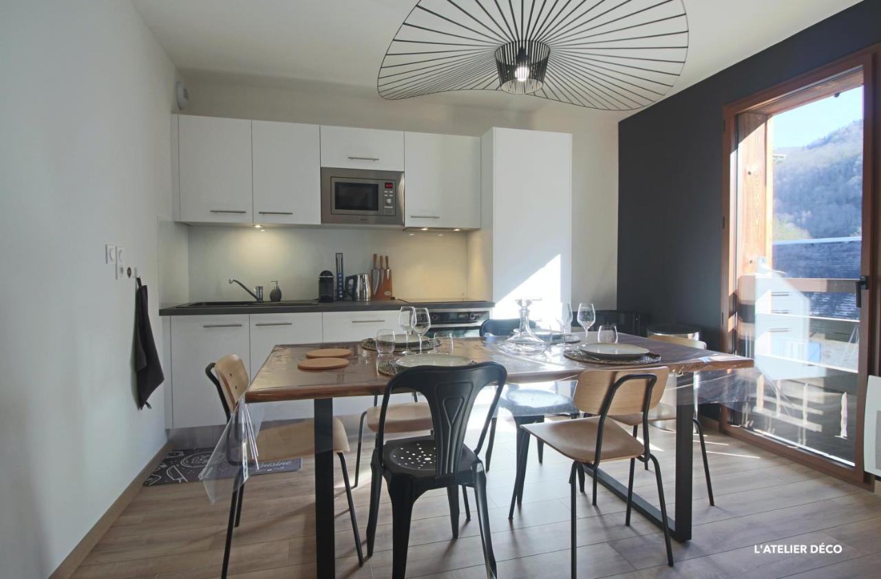 Magnifique T5 Duplex de Grand Standing 120m2 neuf classé 4 étoiles pour 8 personnes en plein centre de Saint-Lary-Soulan Esterno foto