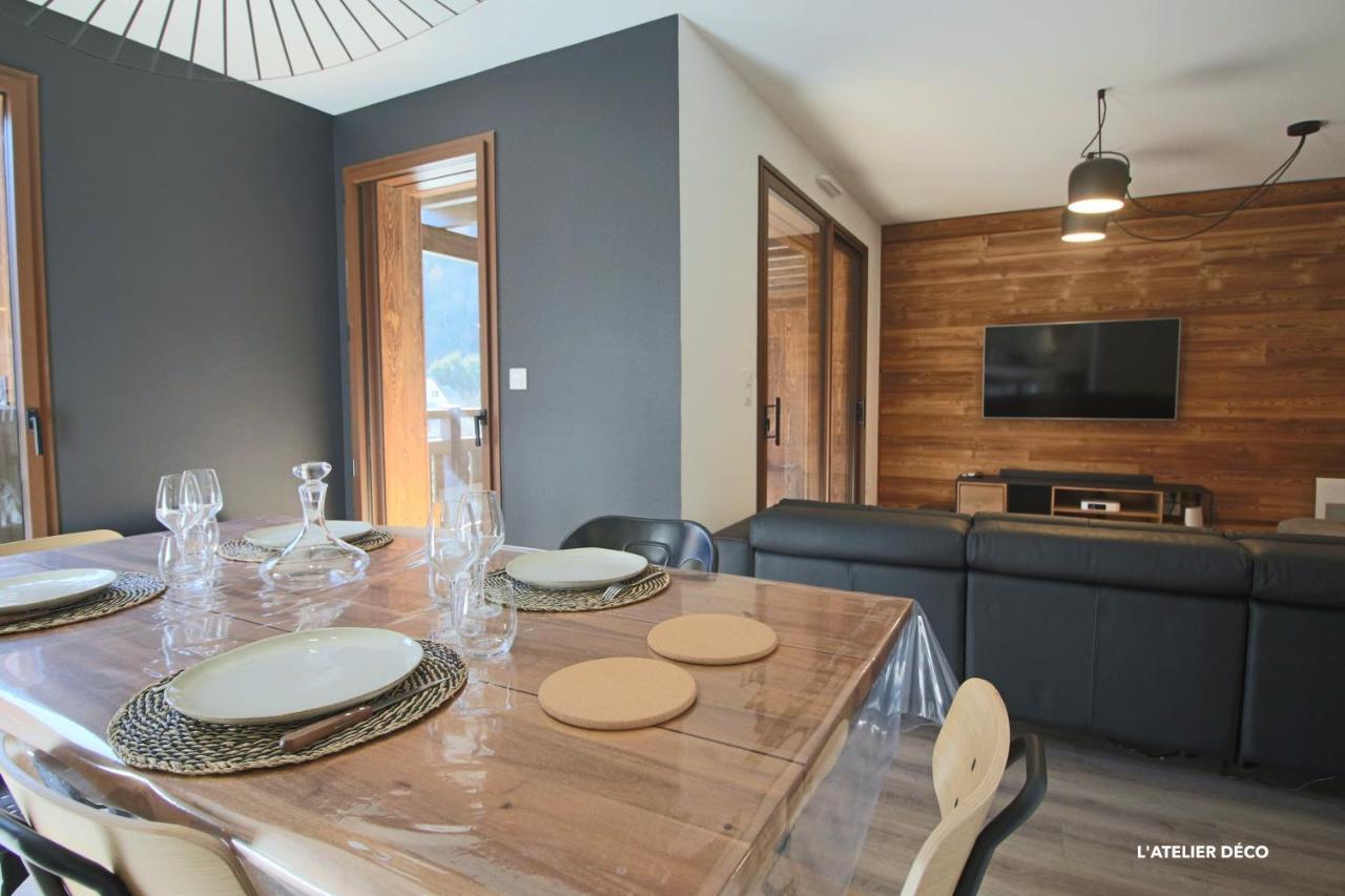 Magnifique T5 Duplex de Grand Standing 120m2 neuf classé 4 étoiles pour 8 personnes en plein centre de Saint-Lary-Soulan Esterno foto