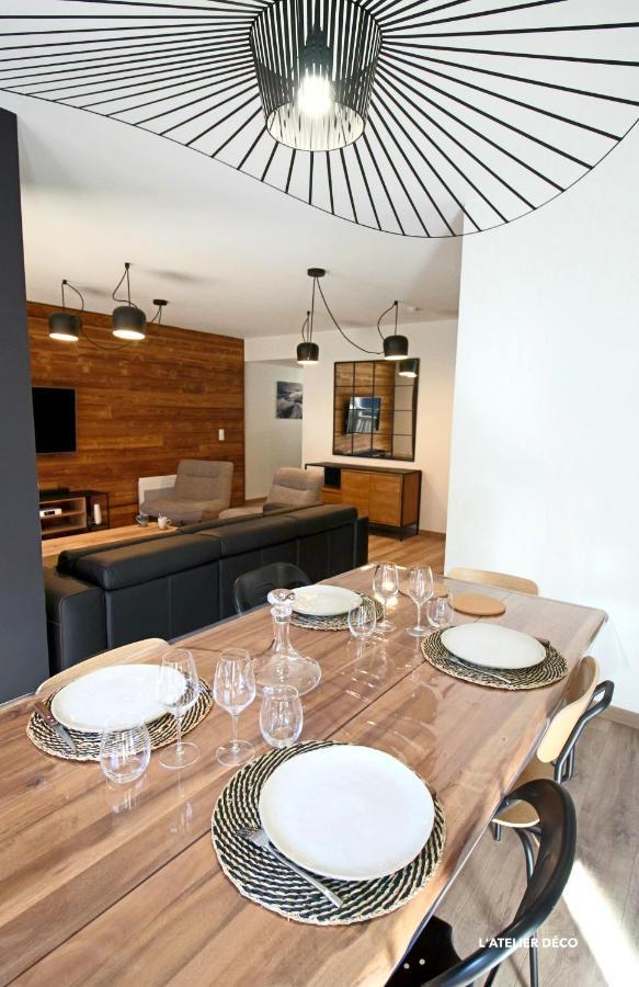 Magnifique T5 Duplex de Grand Standing 120m2 neuf classé 4 étoiles pour 8 personnes en plein centre de Saint-Lary-Soulan Esterno foto